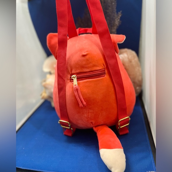 $28.00 NWOT Squishmallows Fifi the Fox 14”Backpack - Hand Wash Only - Picture 2 of 9
